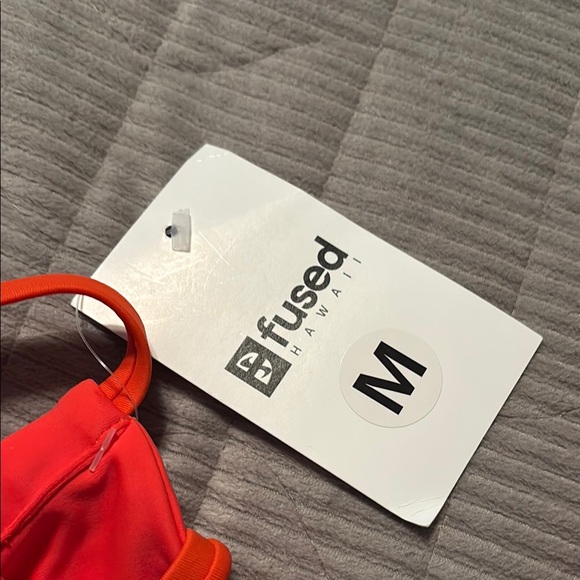 Vibrant Red Bikini Top - Picture 2 of 3